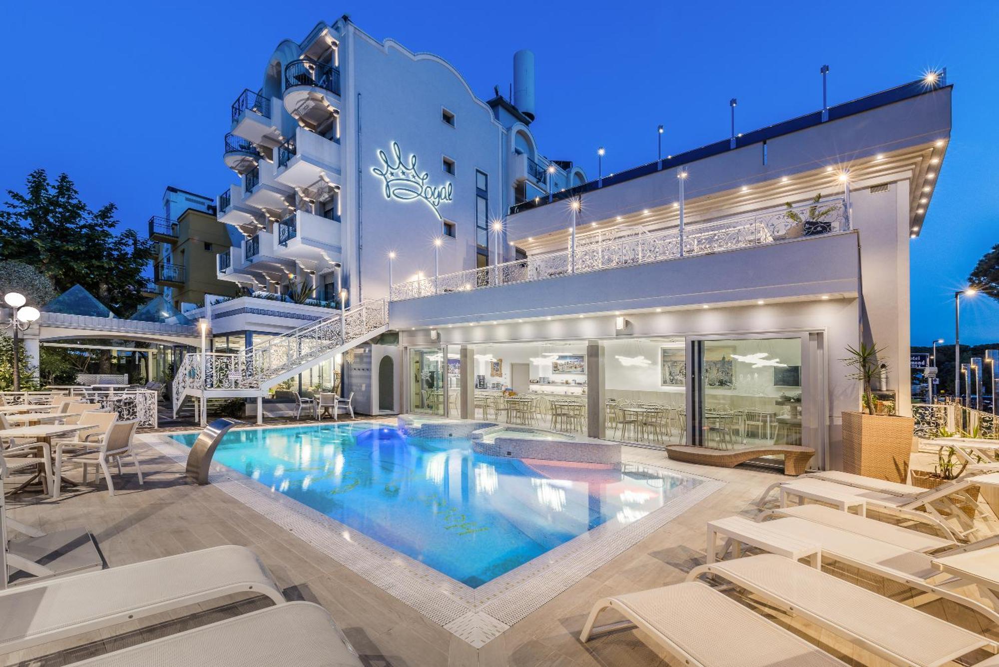 Royal Boutique Hotel Riccione Luaran gambar